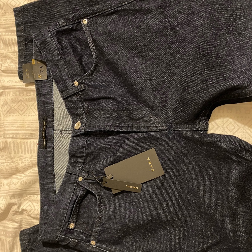 Men’s Zara jeans from the sartorial collection